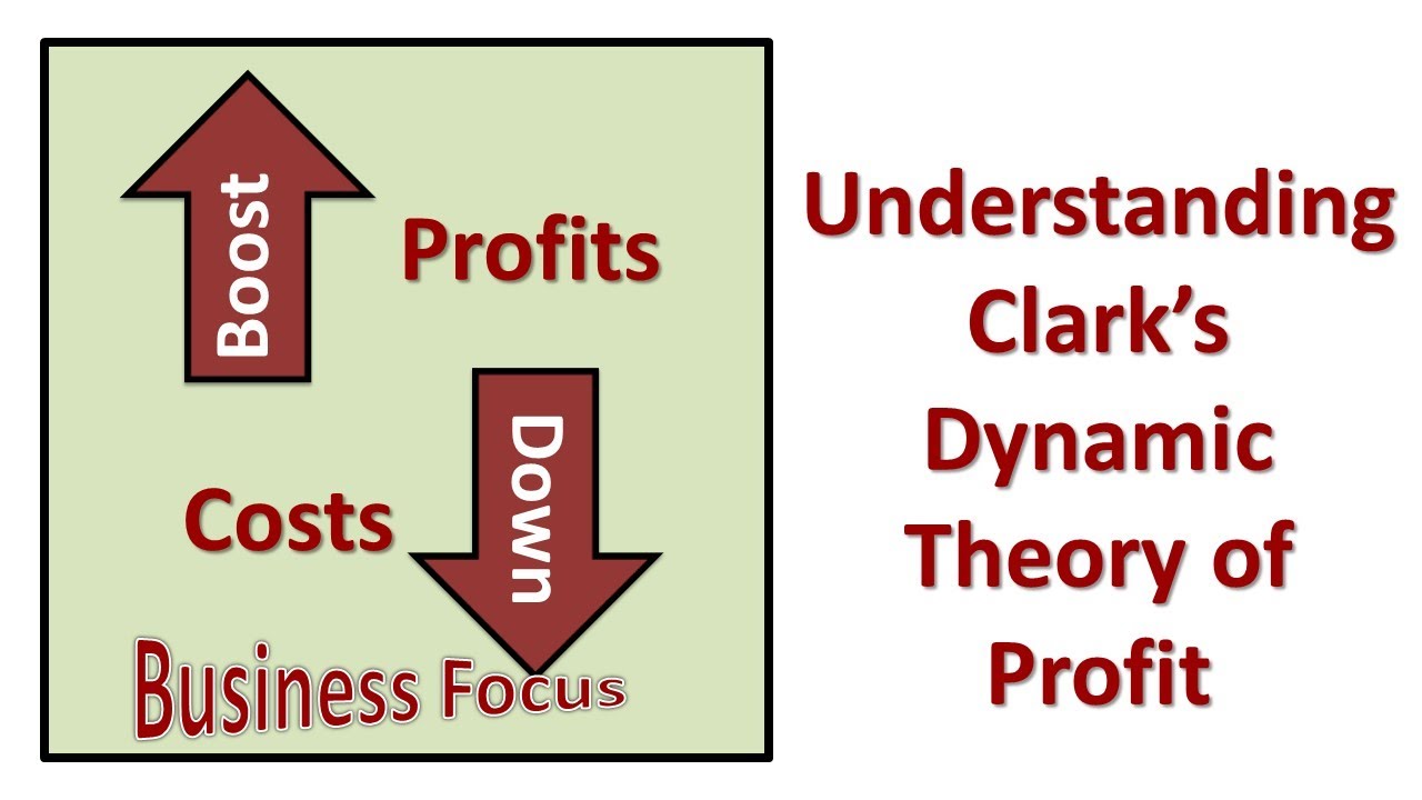 Understanding Clark&rsquo;s Dynamic Theory of Profit