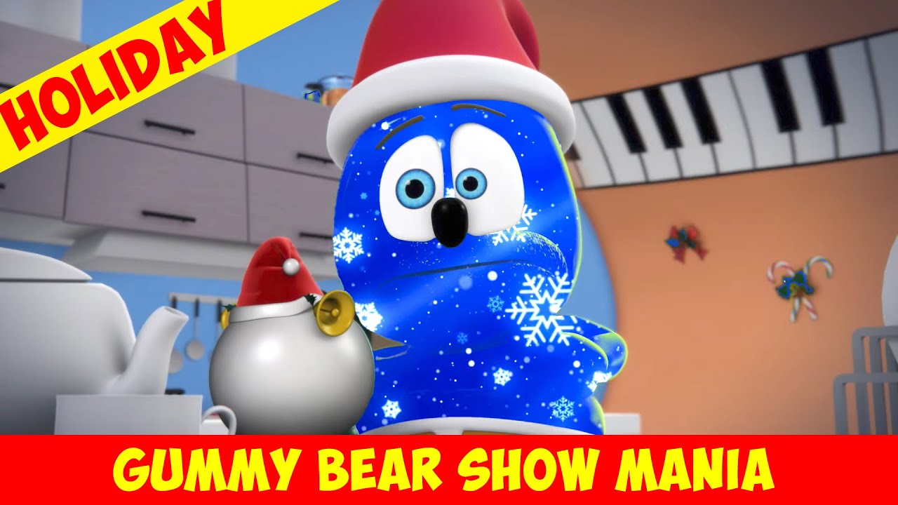 Xmas Alone (Blue Snowflake Gummib&auml;r) - Gummy Bear Show MANIA