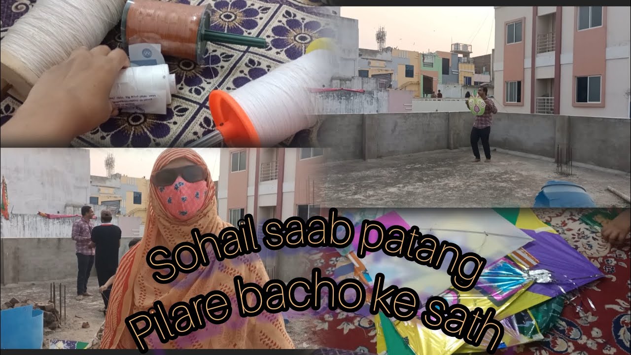 Sohail Sahab patang pilare bacho ke sath || vlogs by maimuna sohail ❤️