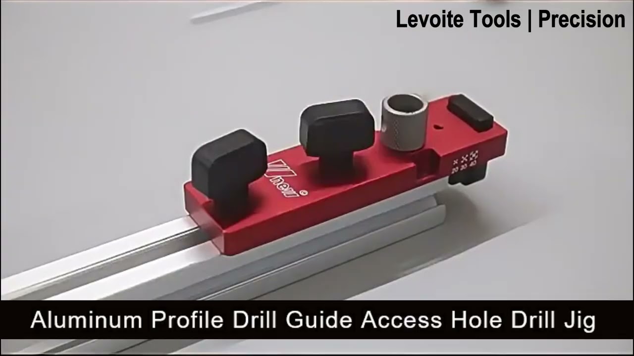 Aluminum Extrusion Profile Drilling Jig Access Hole Drill Jig