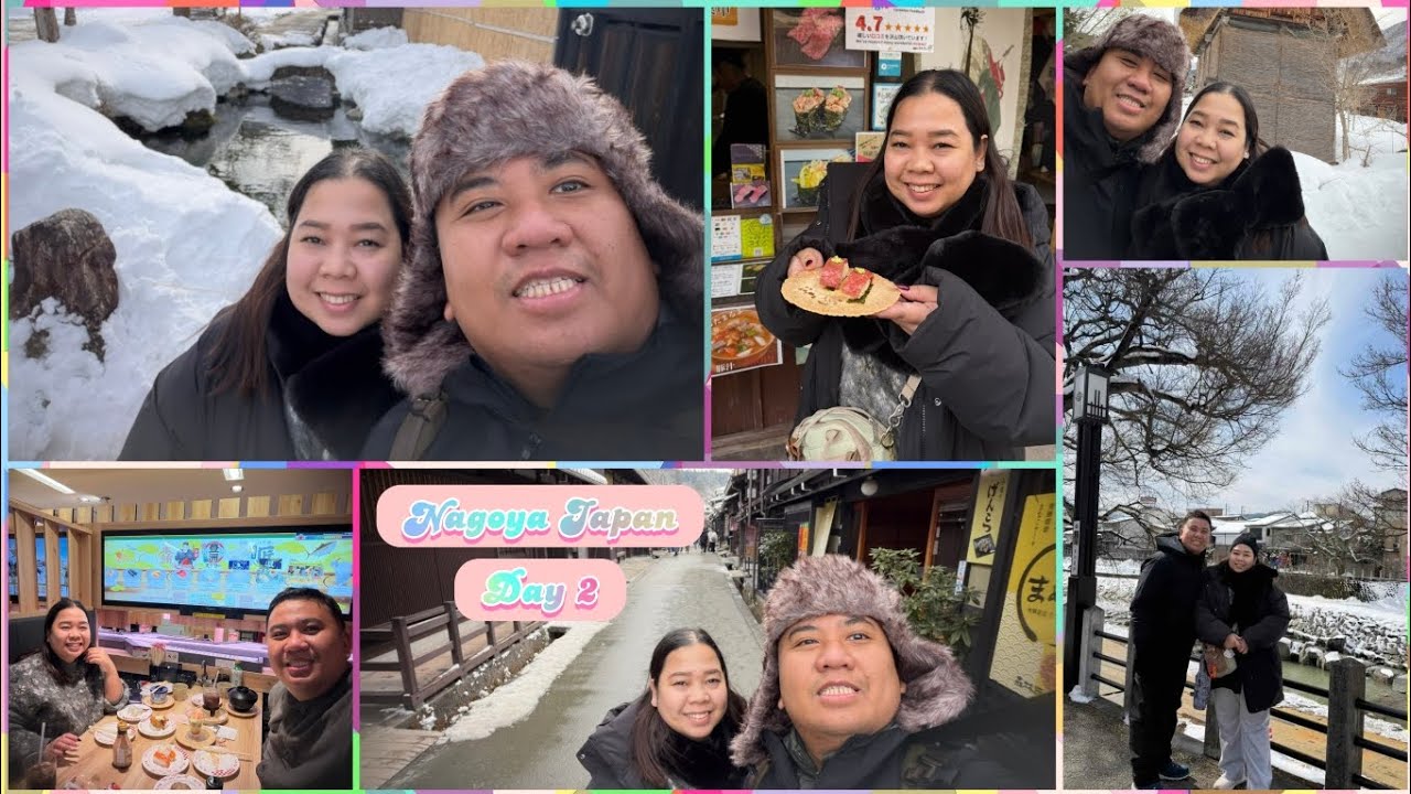 Nagoya, Japan | 2.10.26 | Day 2 | Takayama | Shirakawa-go | Takashimaya  Sushiro | Donki