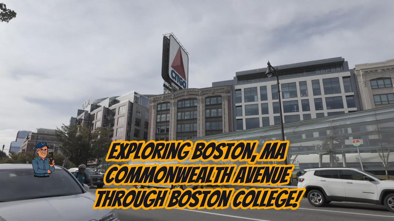 Kenmore to Commonwealth Ave: Late Summer Walk Through Boston University