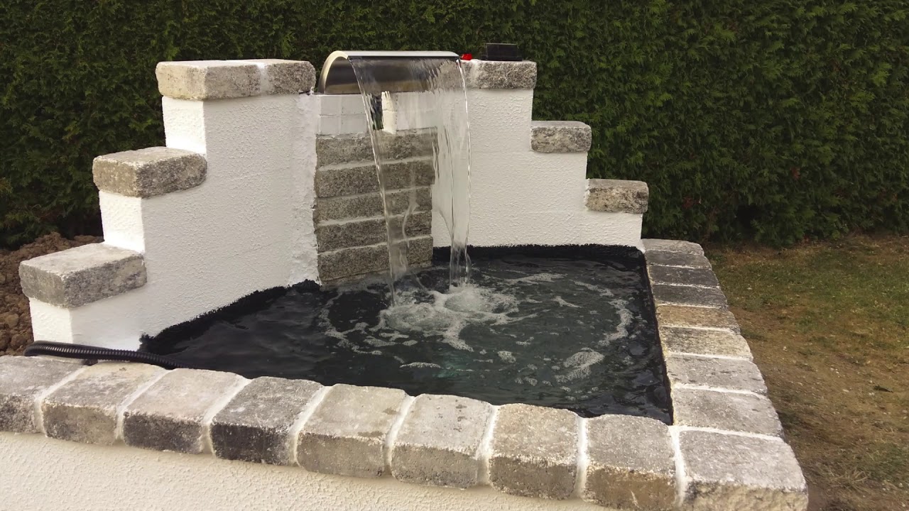 Springbrunnen selber bauen