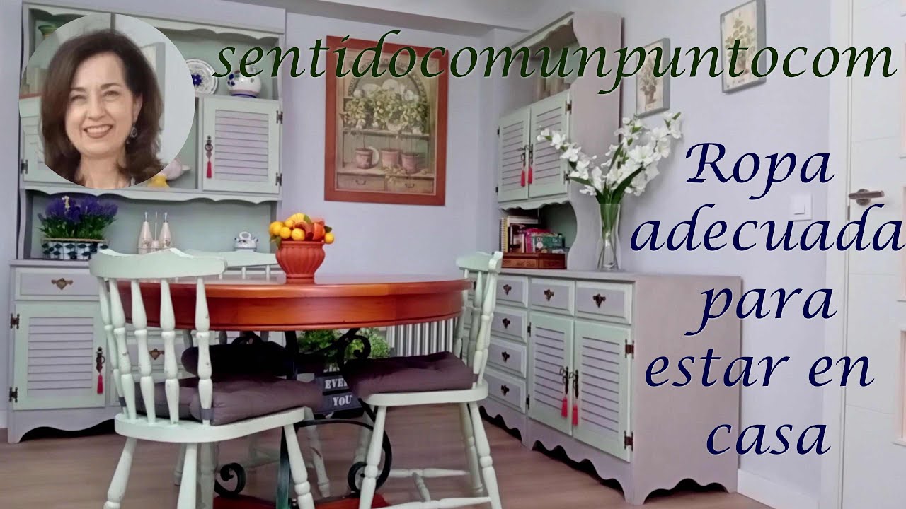 Ropa adecuada para estar en casa