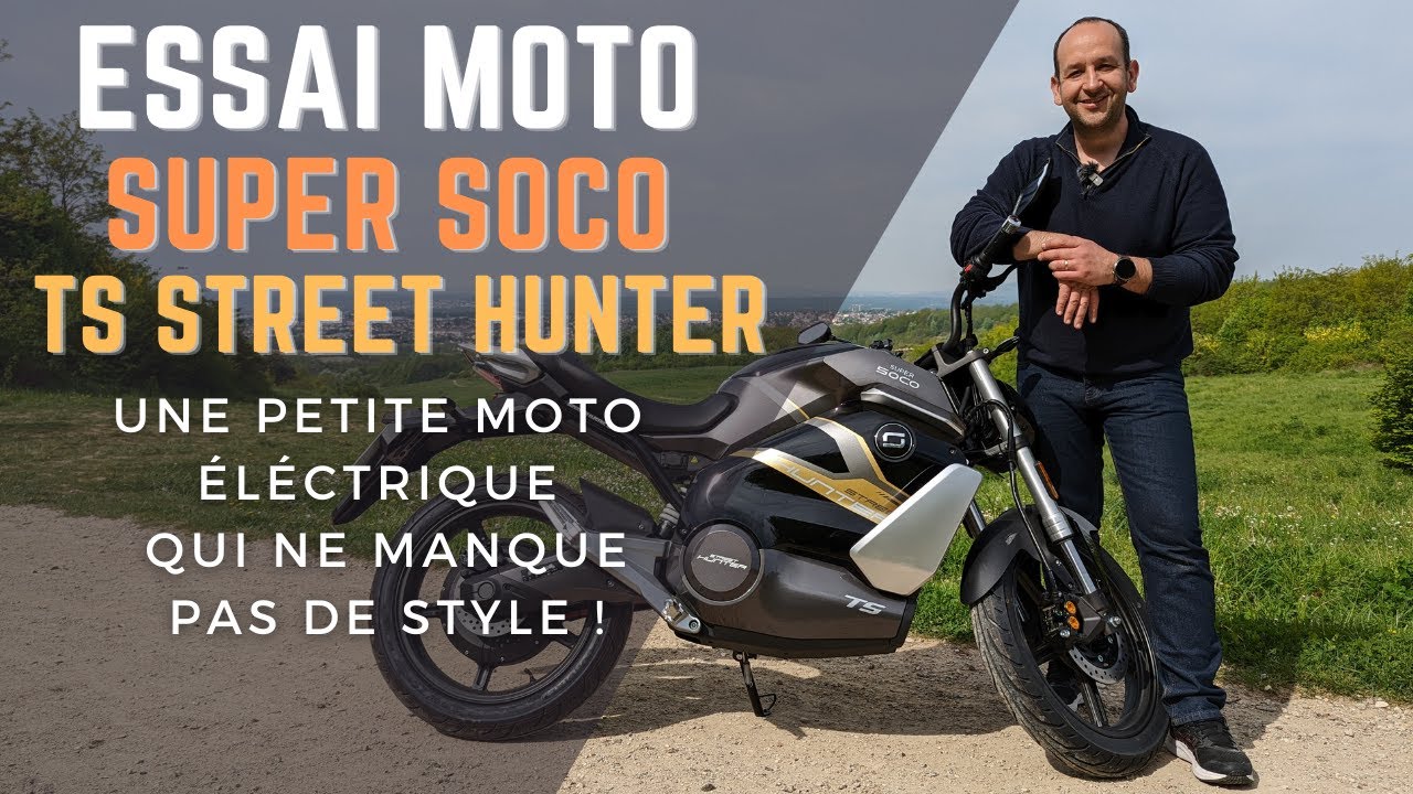 ESSAI SUPER SOCO TS STREET HUNTER : UNE PETITE MOTO ÉLECTRIQUE ÉTONNANTE !