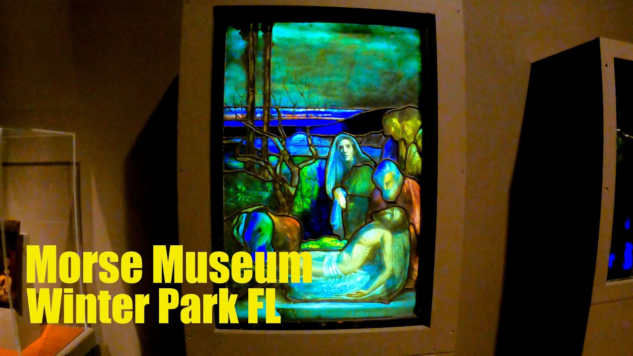 Morse Museum Tour in Winter Park FL【4K】