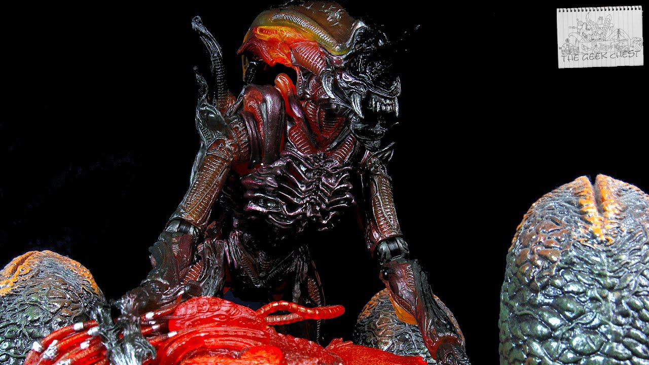 NECA Kenner Aliens Tribute Rhino Alien - Xenomorph Deluxe Figure Review