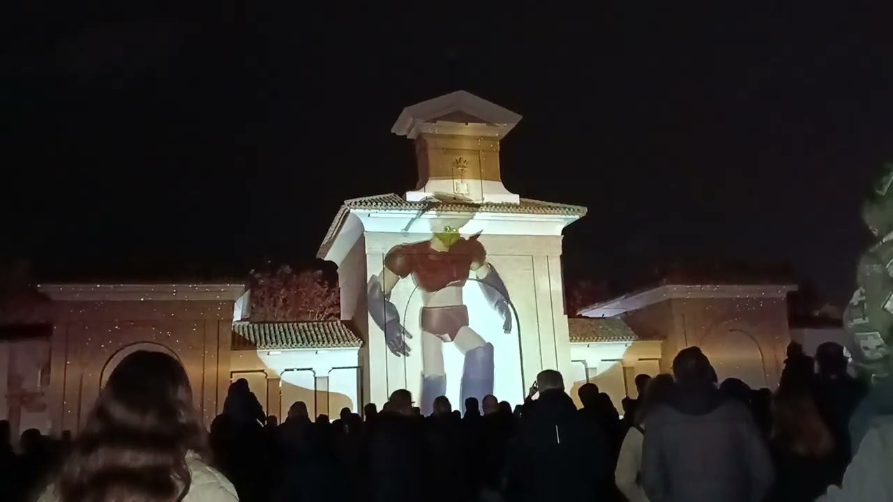 Video mapping Navidad 2025 en Albacete