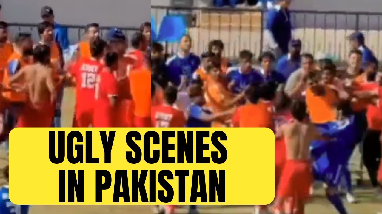 Fistfight breaks out between Pakistan Army and opponents during football match |Sports Today