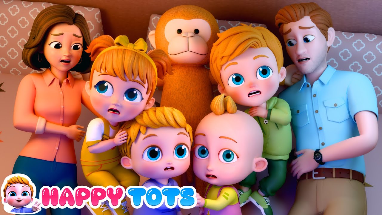 Ten In The Bed | Nursery Rhymes & Kids Songs | Happy Tots