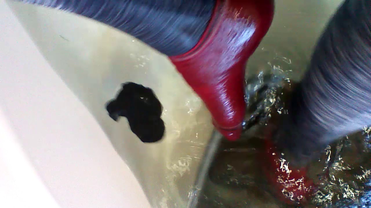 wet shoes and socks in the bath tub (part 2)