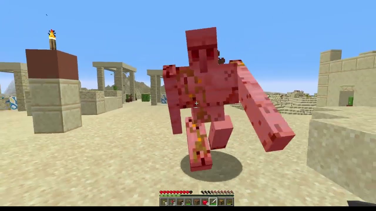 Minecraftı çölde bitirmek? #minecraft