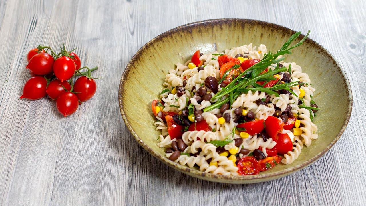 PASTA e FAGIOLI estiva | INSALATA DI PASTA FREDDA con verdure PERFETTA PER L'ESTATE, FACILE, VELOCE