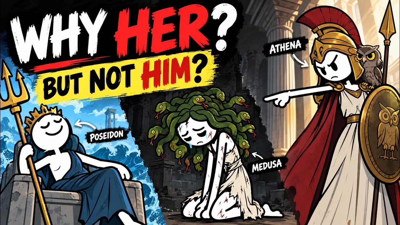 Why Athena Cursed Medusa &mdash; But Spared Poseidon