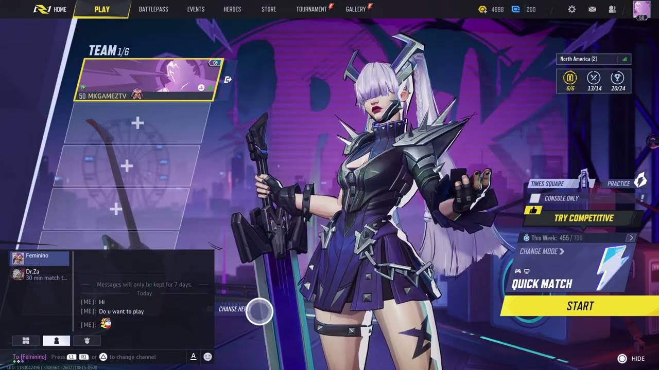 🔴 Marvel Rivals Ranked Ft. Feminino #Live 🎯