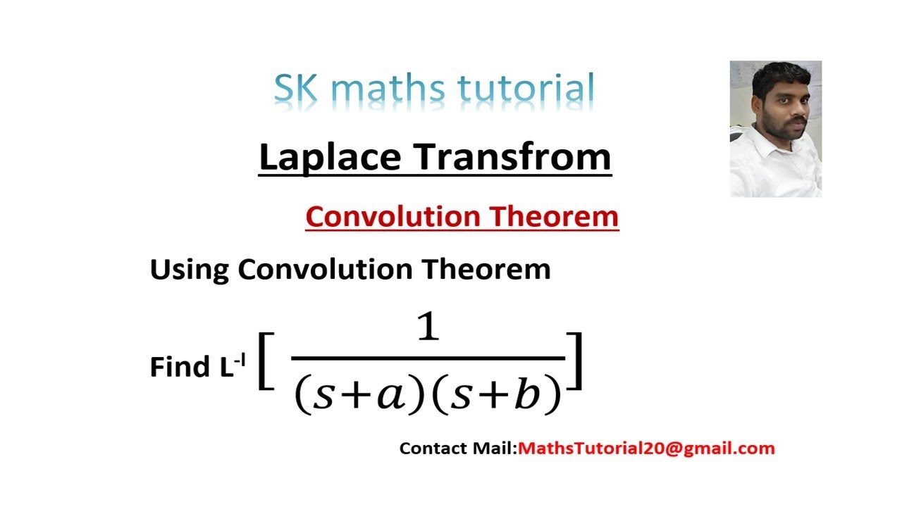 Inverse Laplace Transform Using Convolution Theorem in Tamil-Laplace Transform