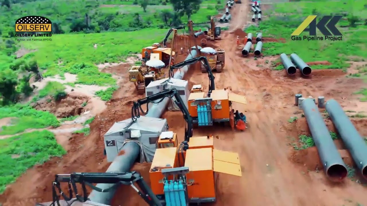 Full Automatic Welding at the Ajaokuta-Kaduna-Kano (AKK) Gas Pipeline Project Site.