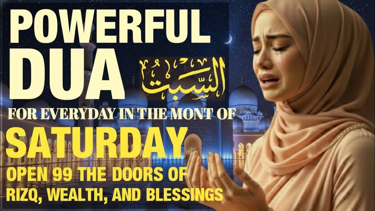 Powerful Dua To Open 99 Doors Of Rizq, Wealth, Protection & Blessings | Attract Abundance insyaallah