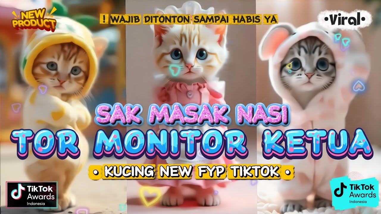 TOR MONITOR KETUA SAK MASAK NASI ORANG BARU LEBE GACOR KETUA VERSI KUCING LUCU LUCU BANGET