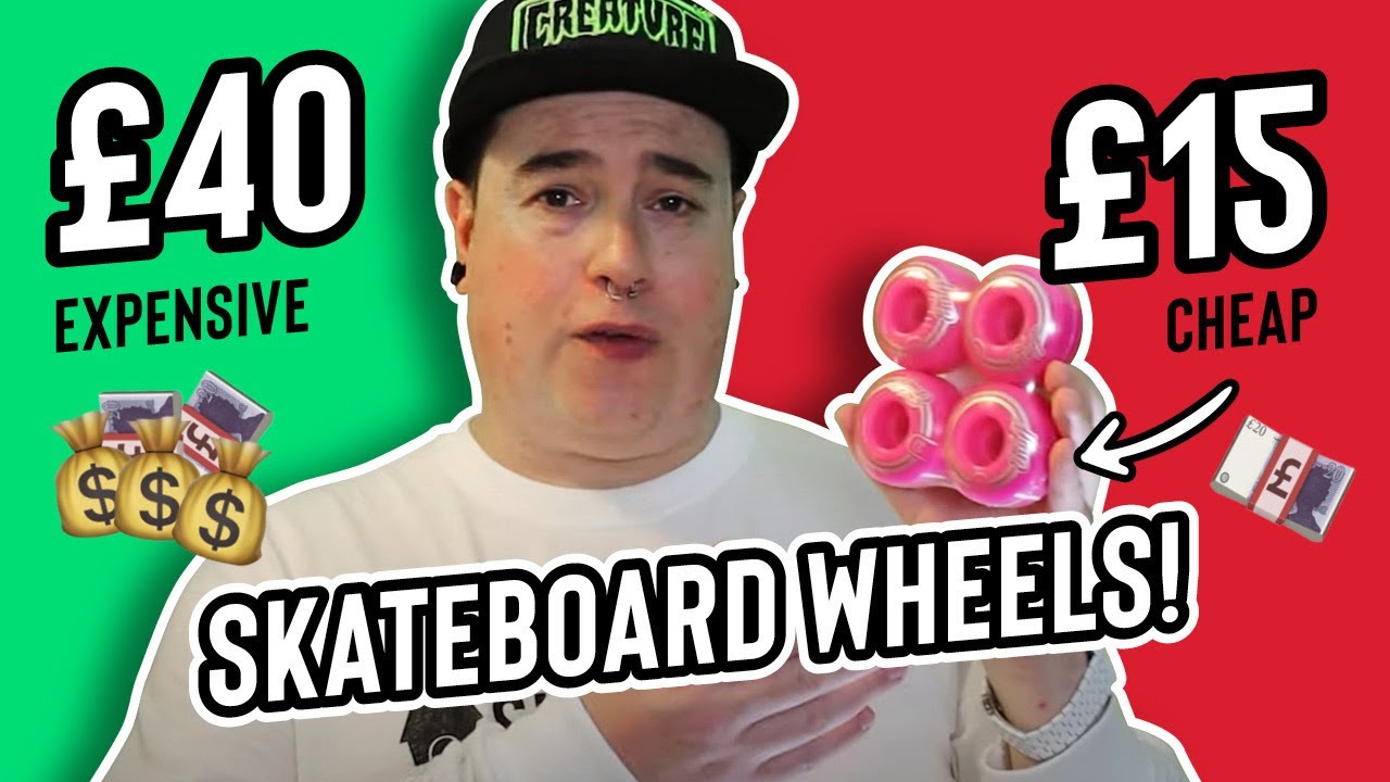 THE CHEAPEST VS THE MOST EXPENSIVE SKATEBOARD WHEELS AT SKATEHUT!!