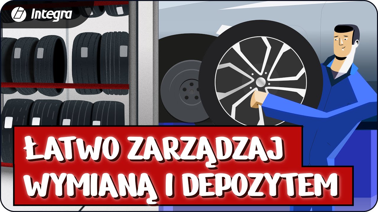 Jak usprawnić wymianę i przechowywanie opon w serwisie  Program Integra Car 7