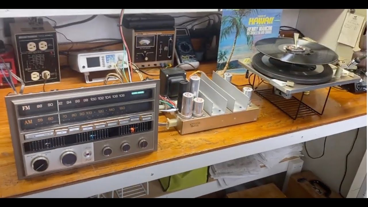 Zenith MM2670 Rebuild Demo with Zenith Pro Record Player/Changer
