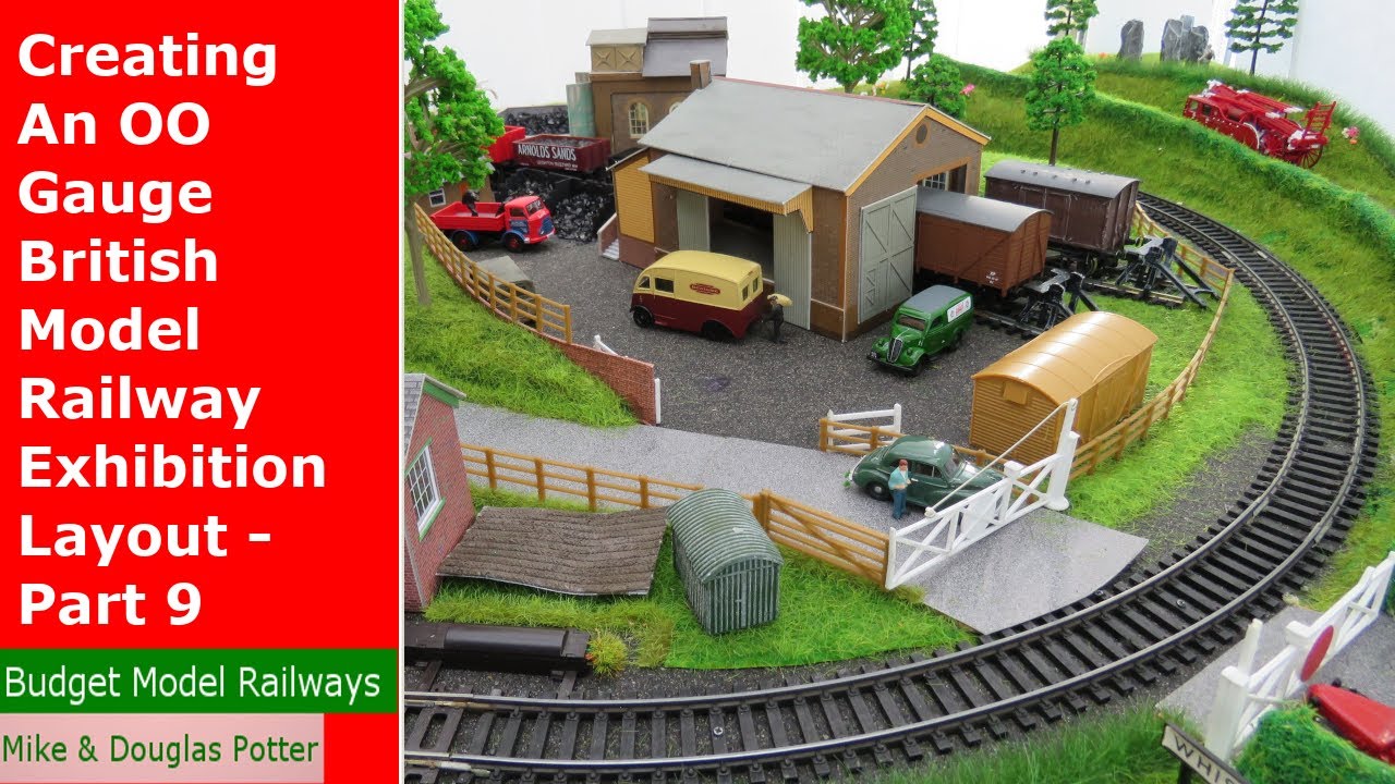 Creating An OO Gauge British Model Railway Exhibition Layout - Part 9 - People & Vehicles