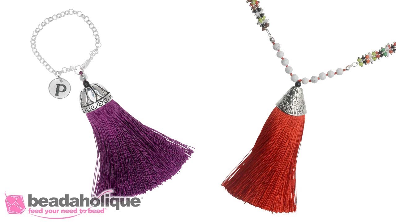 How to Finish Zola Elements Tassels for Jewelry