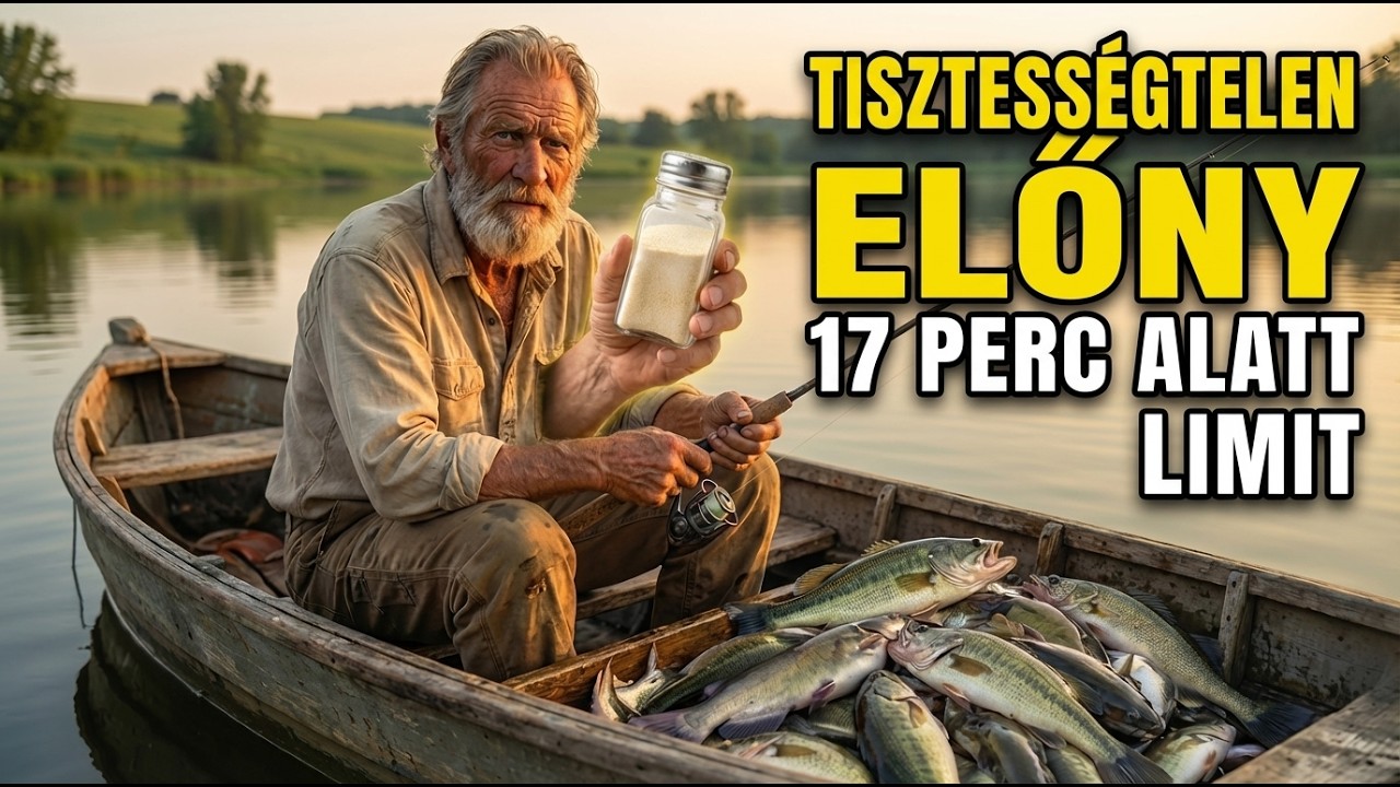 17 perc alatt limit — egy filléres konyhai trükk, amit a horgászboltok utálnak