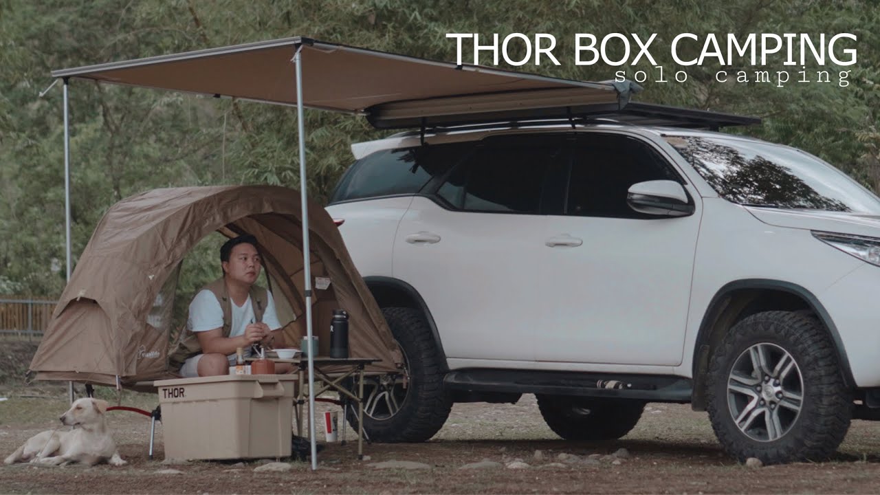 THOR BOX CAMPING | Solo Camping | Bluetti AC60 | DDPAI Z40