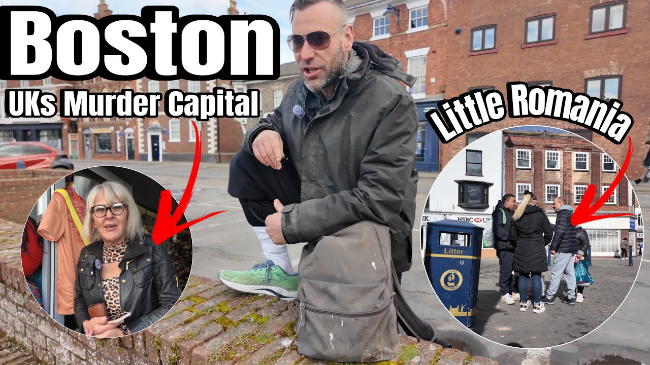 BOSTON - The Murder Capital Of Great Britain Known As Little Romania!