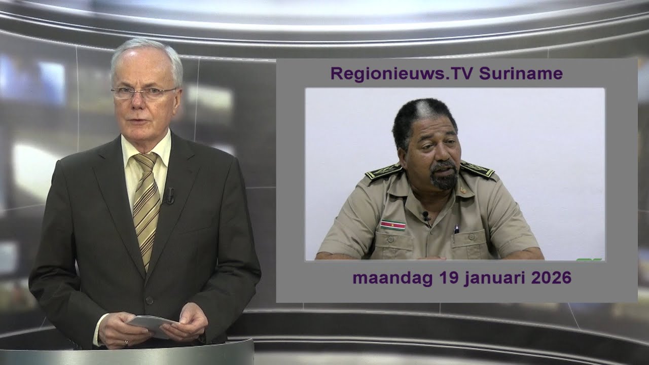 Regionieuws TV Suriname 19 januari  2026 ►Vuilophaal corruptie ►Guyshore - Grassalco aandeelhouders?