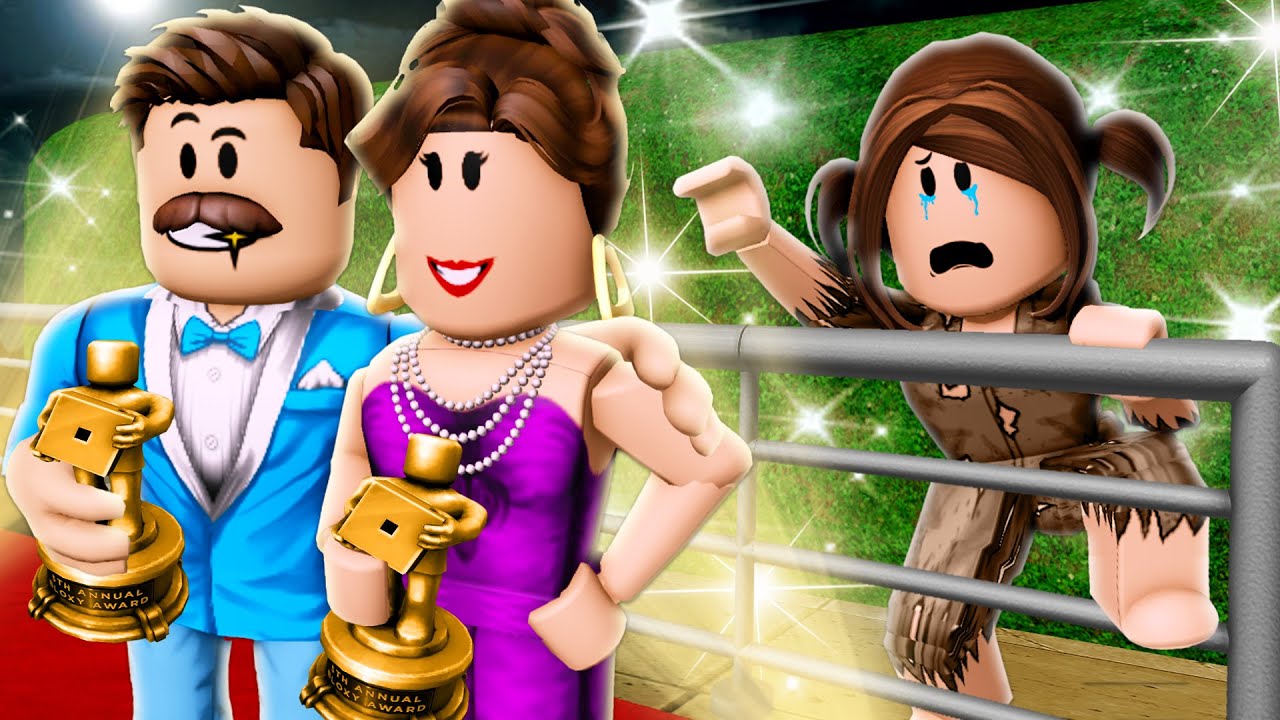 БРОШЕННАЯ своей ЗНАМЕНИТОЙ СЕМЬЕЙ! (Фильм Roblox)
