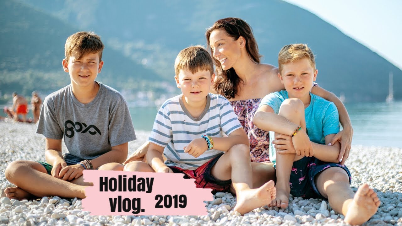 Single parent holiday and travel vlog, family sailing and Watersports in Greece.