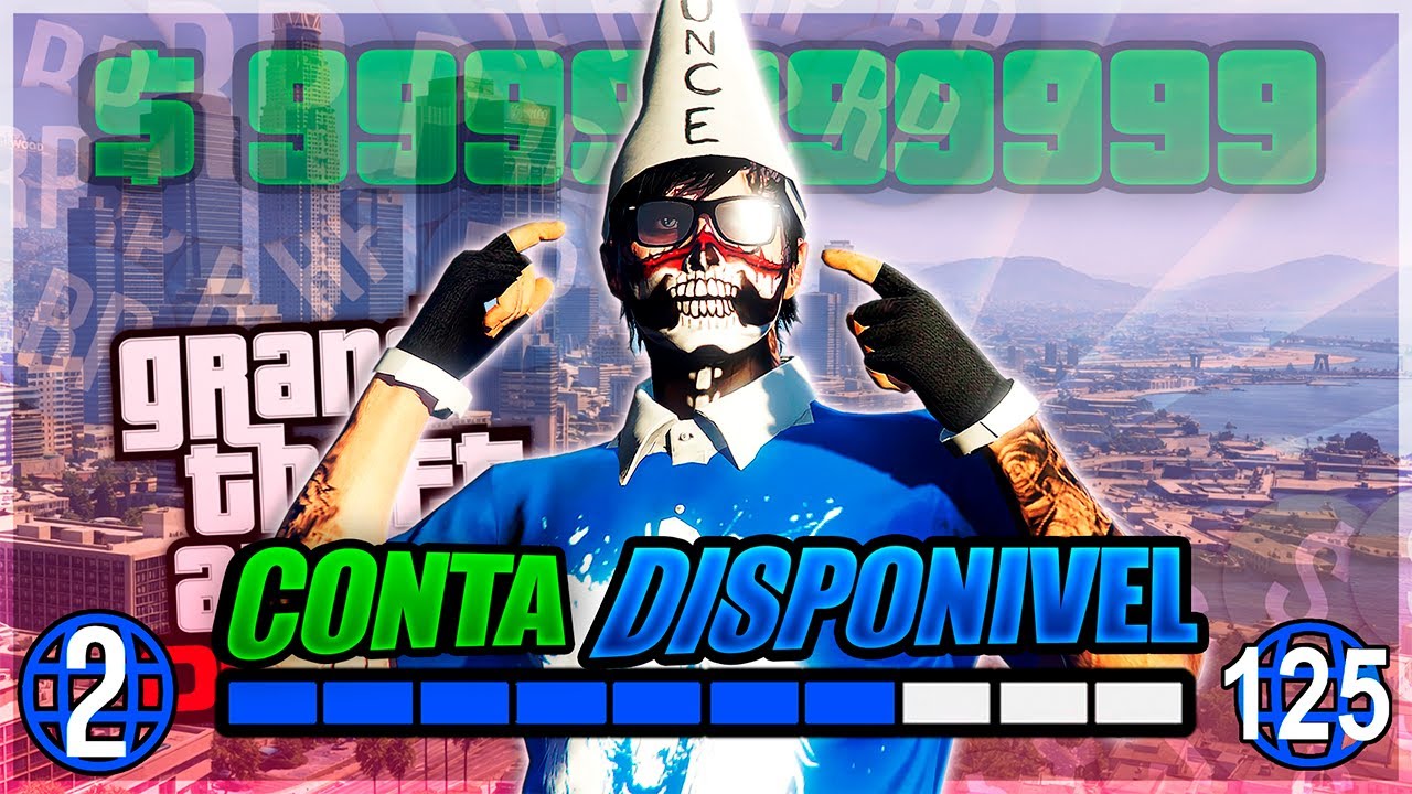 🔥 GTA 5 Online FULL: Nível Alto, Muito Dinheiro e Visual Tryhard Completo - PS5