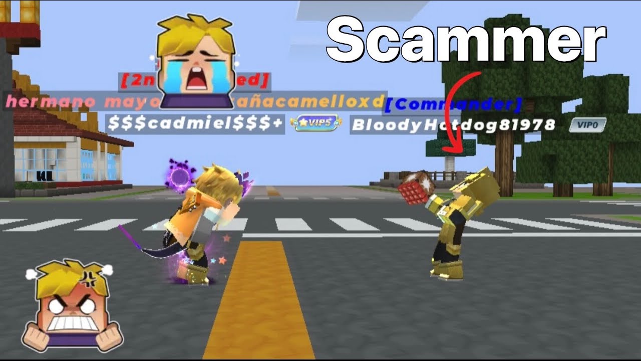 Looking for scammers in Jailbreak Blockman Go!