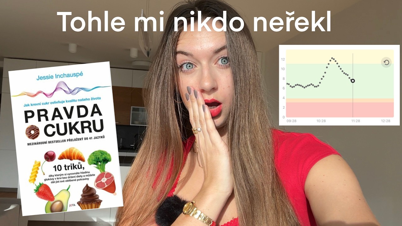 Nosila jsem měřič glukózy… a tohle se stalo😱🍫
