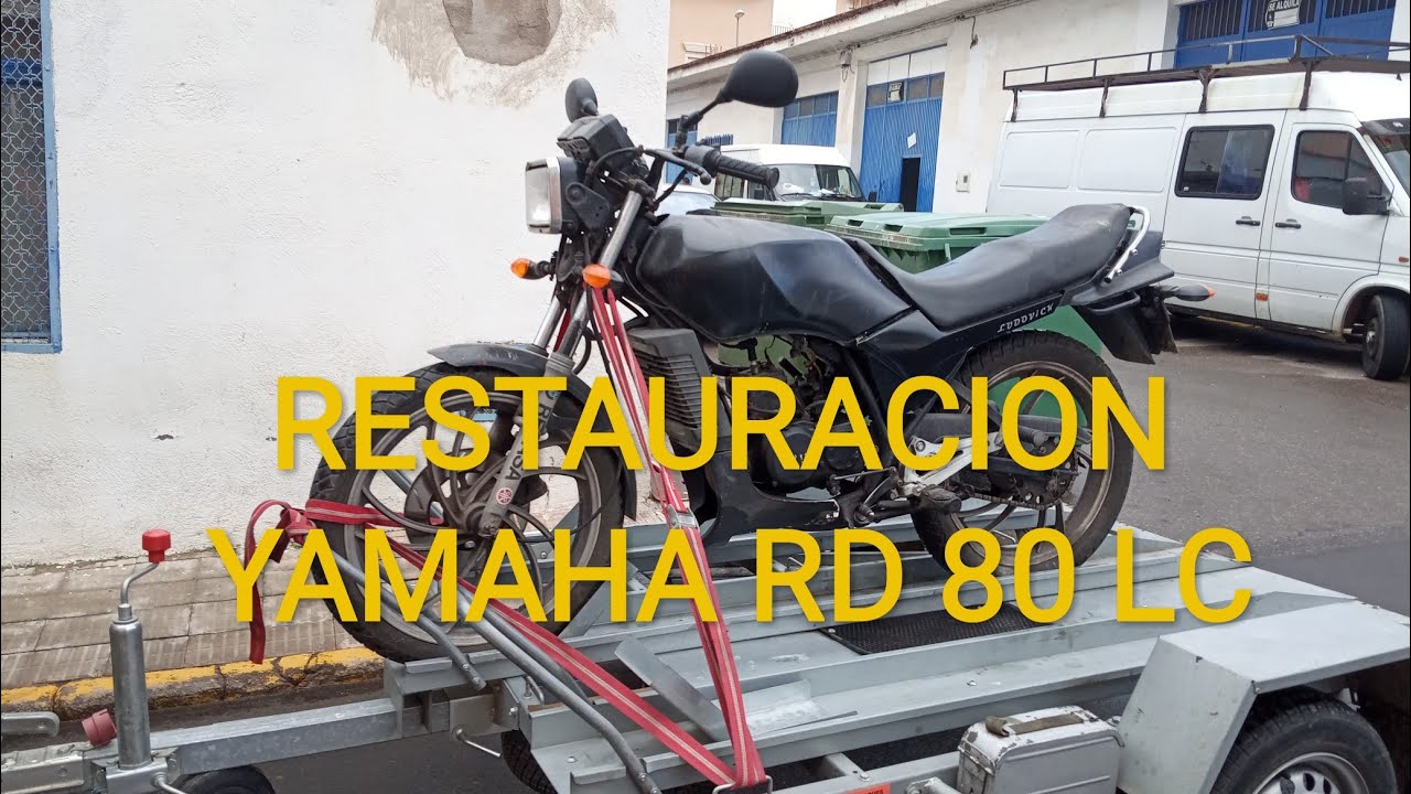 Restauración Yamaha RD 80 01