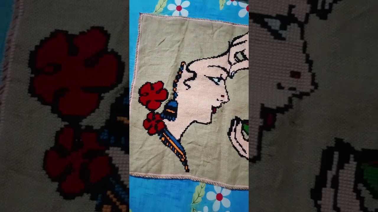 cross stitch ason design #beautifulasondesign #handmadedesign #crossstichtutorial
