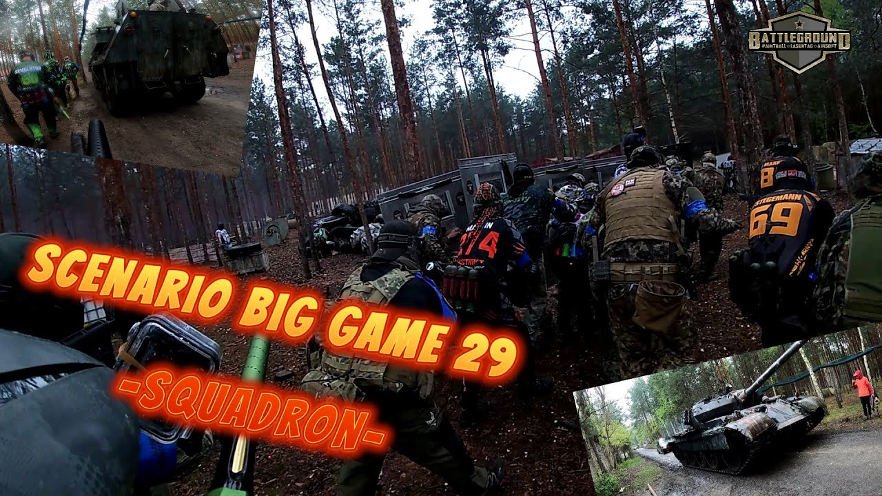 Scenario Big Game 29 - Squadron - Paintball Big Game Event