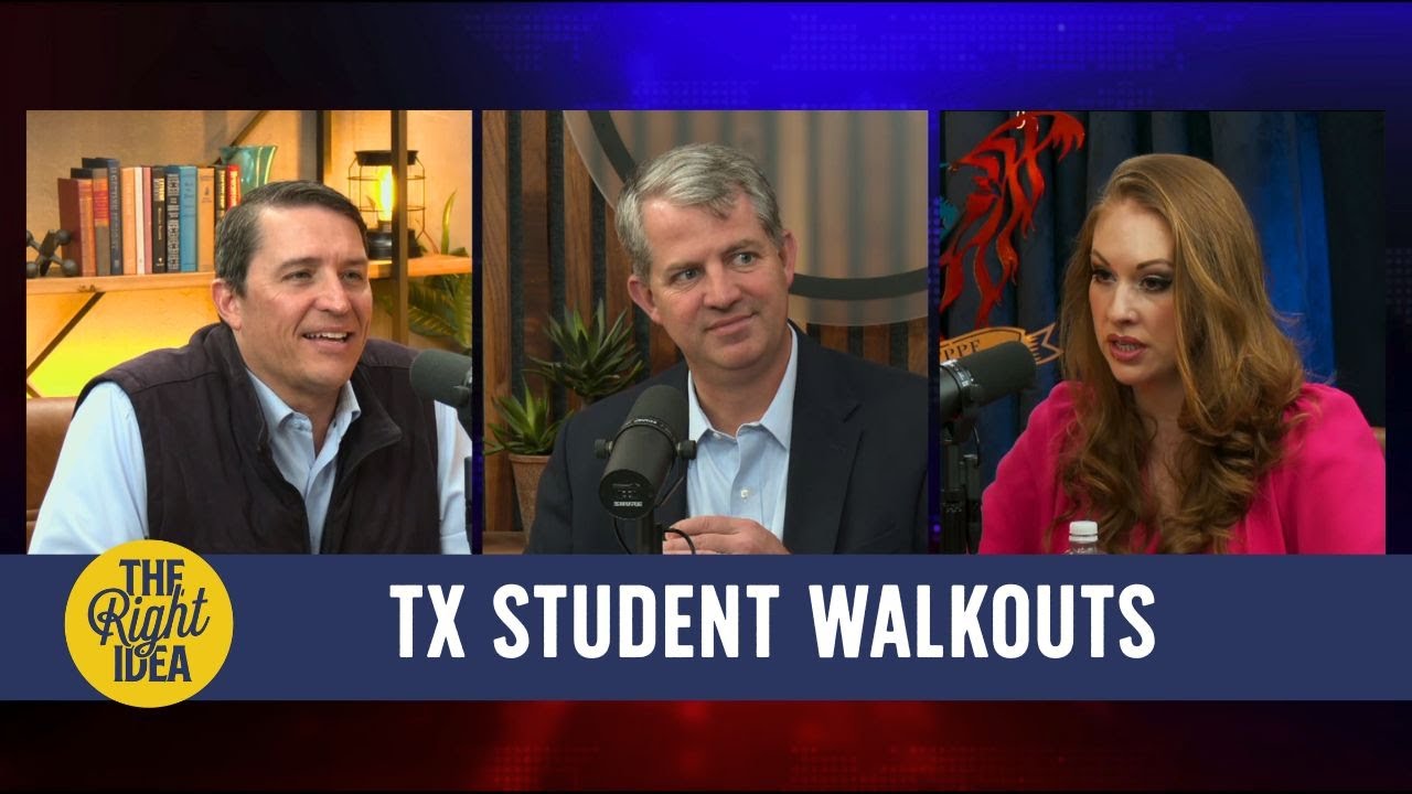 Texas Student ICE Walkouts EXPOSED: Indoctrination, Danger & School Choice Surge | The Right Idea