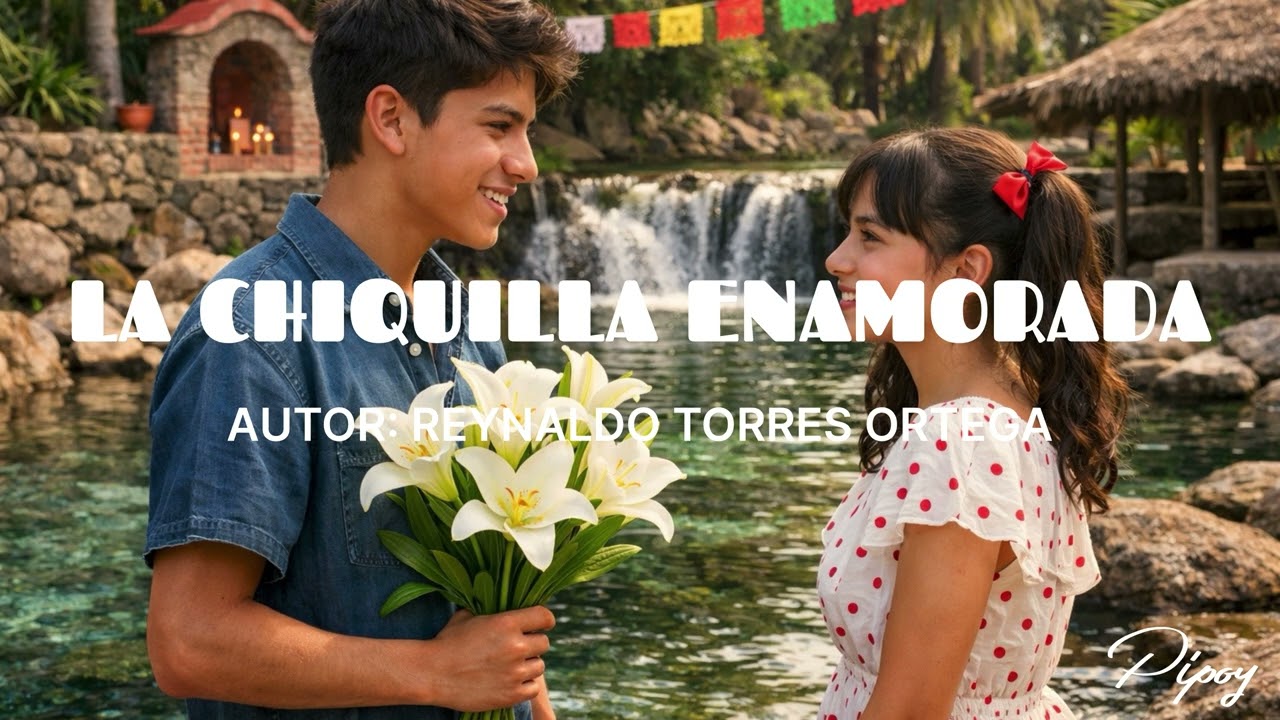 La chiquilla enamorada ♥️ Autor: Reynaldo Torres Ortega. Pipoy.