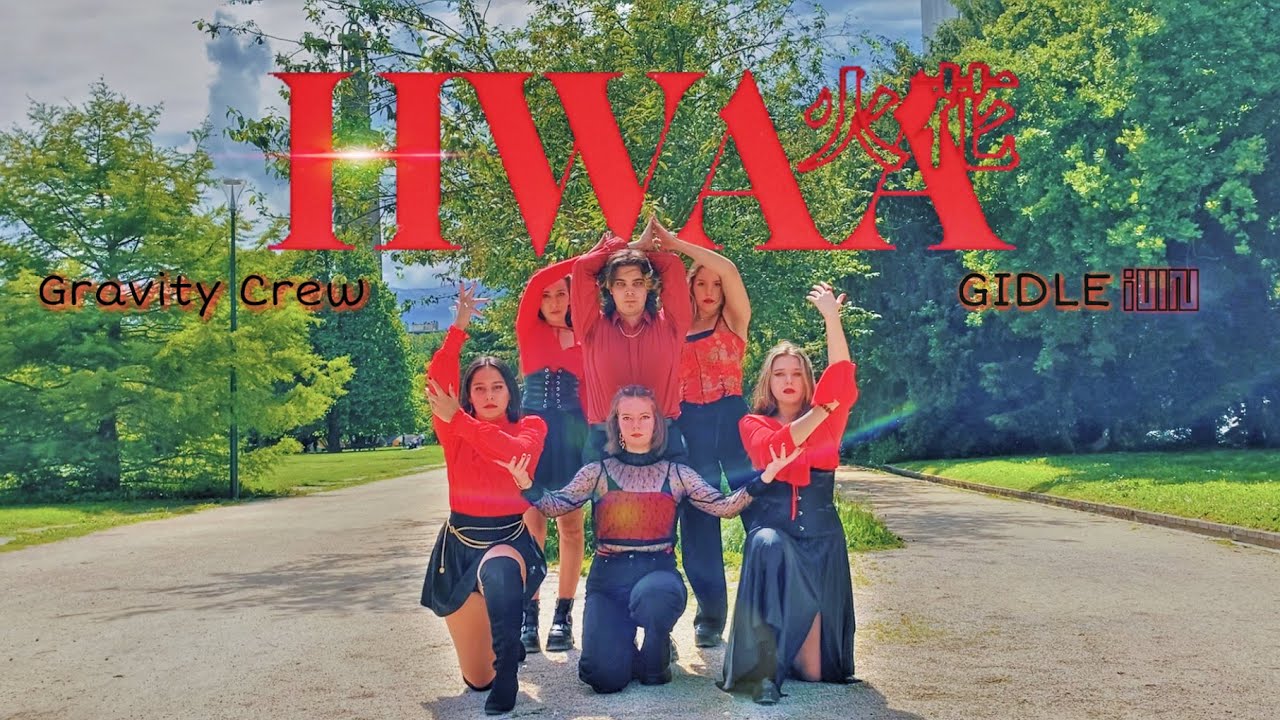[KPOP IN PUBLIC] (G)I-DLE (여자)아이들 - HWAA 화(火花) - (Dance cover by GRAVITY Crew from France)