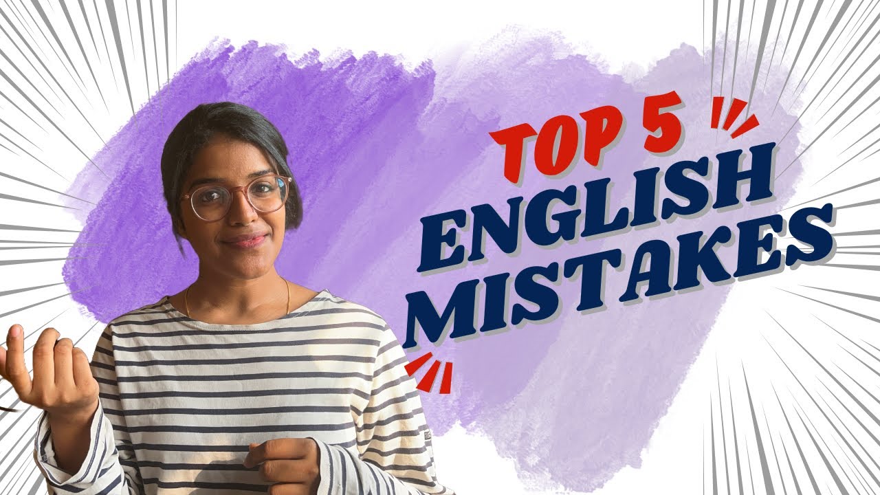 AVOID These COMMON  INDIAN ENGLISH MISTAKES