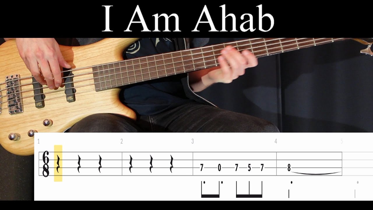 I Am Ahab (Mastodon) - Bass Cover (With Tabs) by Leo Düzey