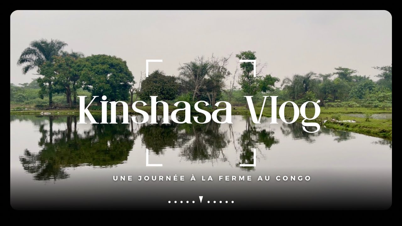 VLOG À KINSHASA: UNE JOURNÉE À  LA FERME AU CONGO 🇨🇩 | CONGOLESE YOUTUBER | AFRICANCOCKTAIL