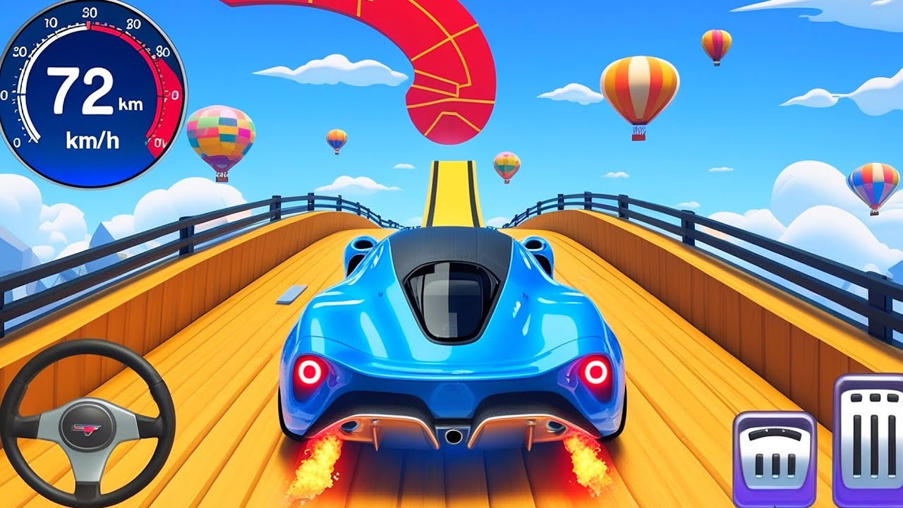 Ramp Car Racing 3D – Mega GT Ramp Car Racing Stunts Driving – Android Gameplay 2026