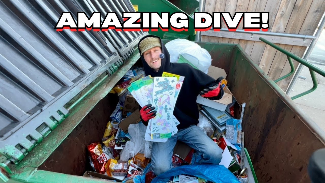 Amazing Dumpster Dive! Makeup, Crafts, Candy & More!