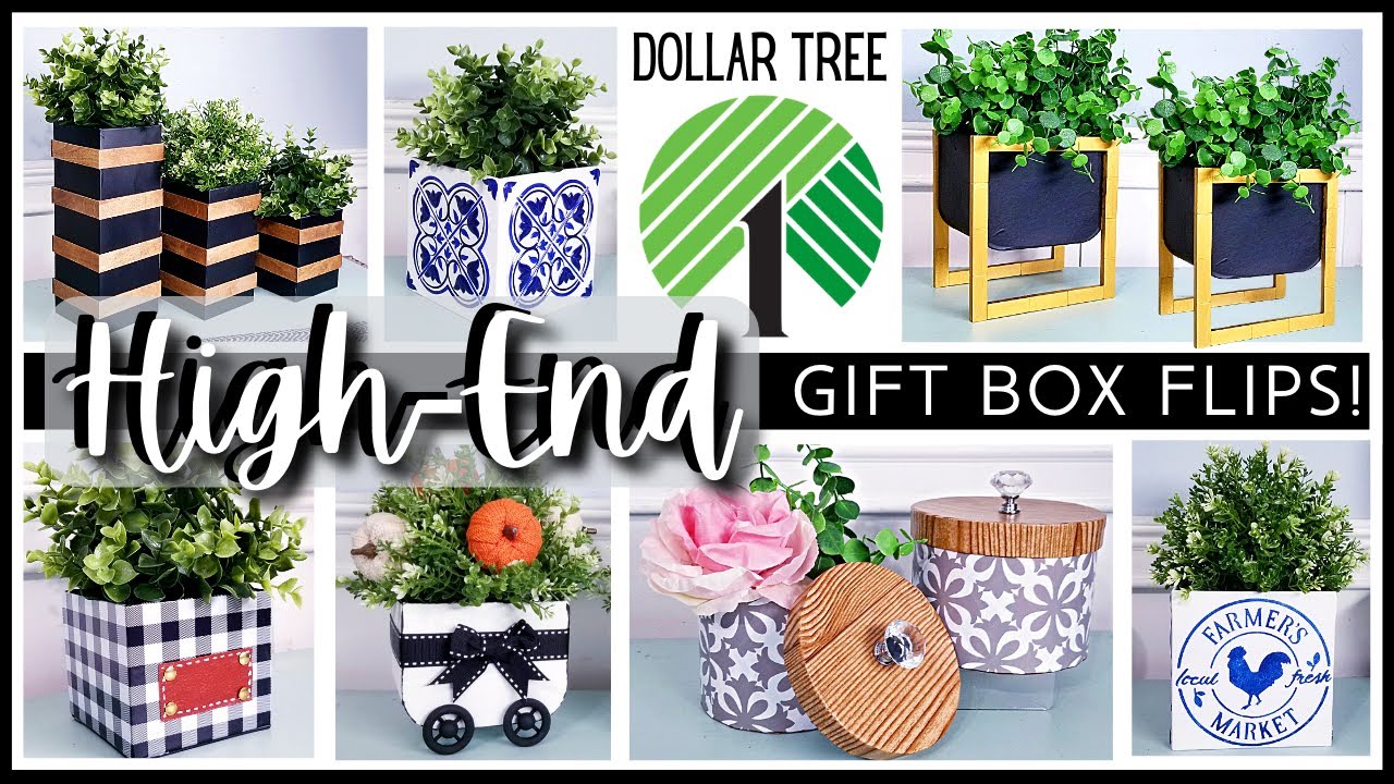 BEST High-End DOLLAR TREE DIY GIFT BOX Transformations! TOP FAN FAVORITES Hacks For Home Decor DIYs
