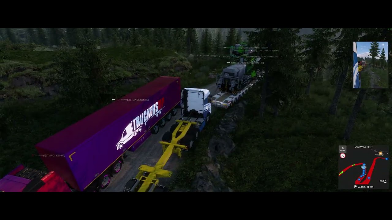 Euro Truck Simulator 2 TMP PM Kirkenes Quarry - Rotterdam P1